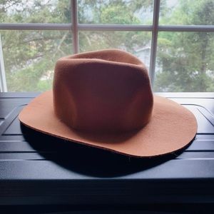 Tan Fedora Hat